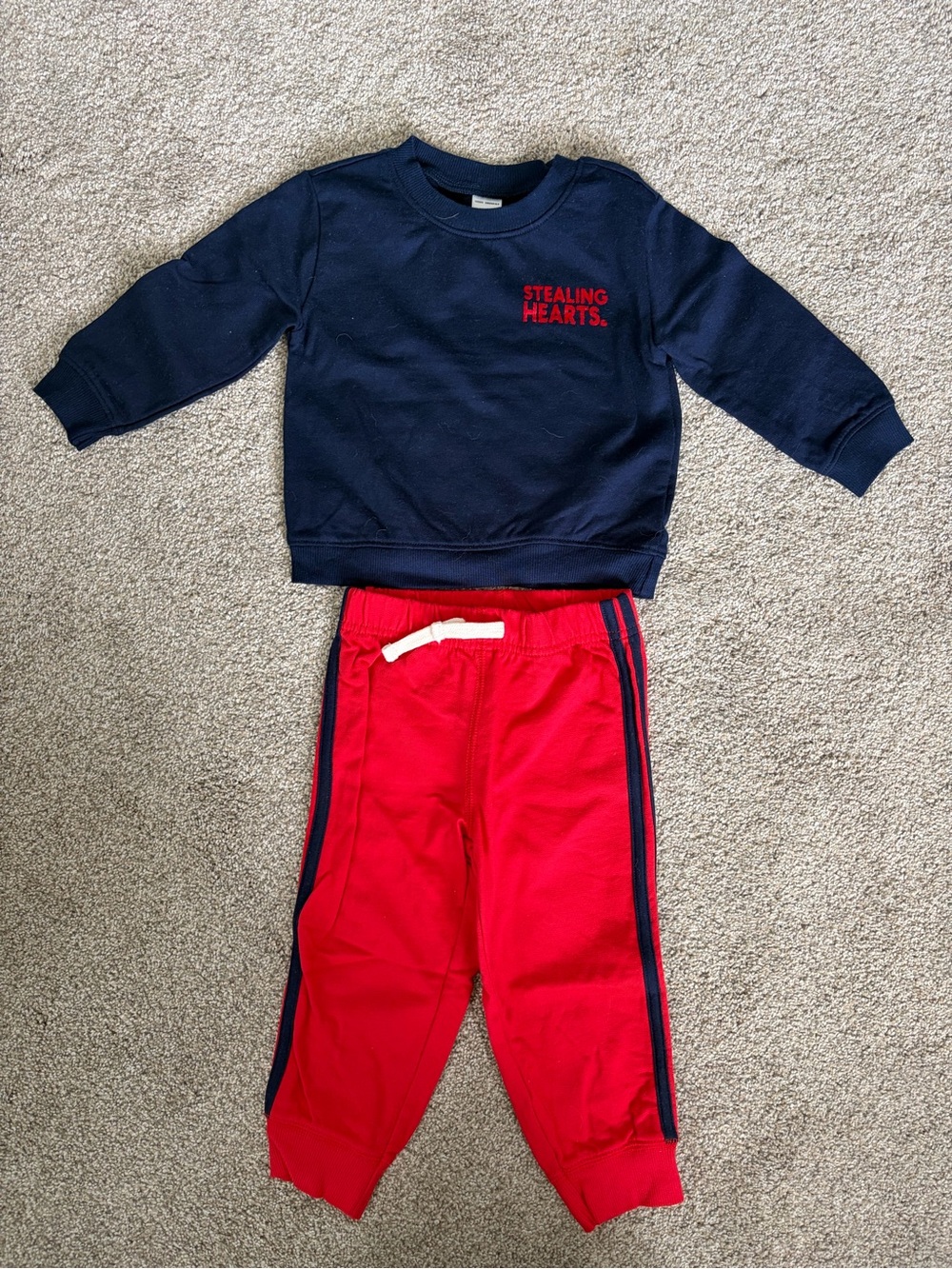 Toddler sweatsuit